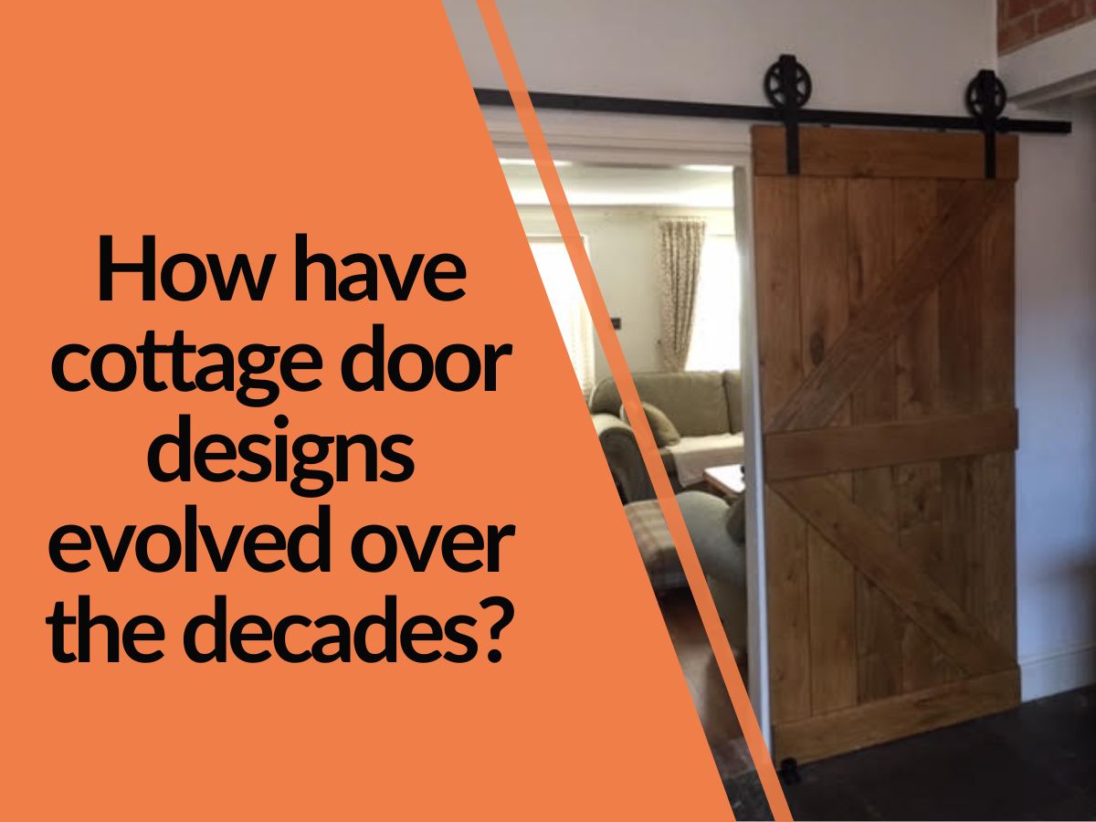 How have cottage door designs evolved over the years main image