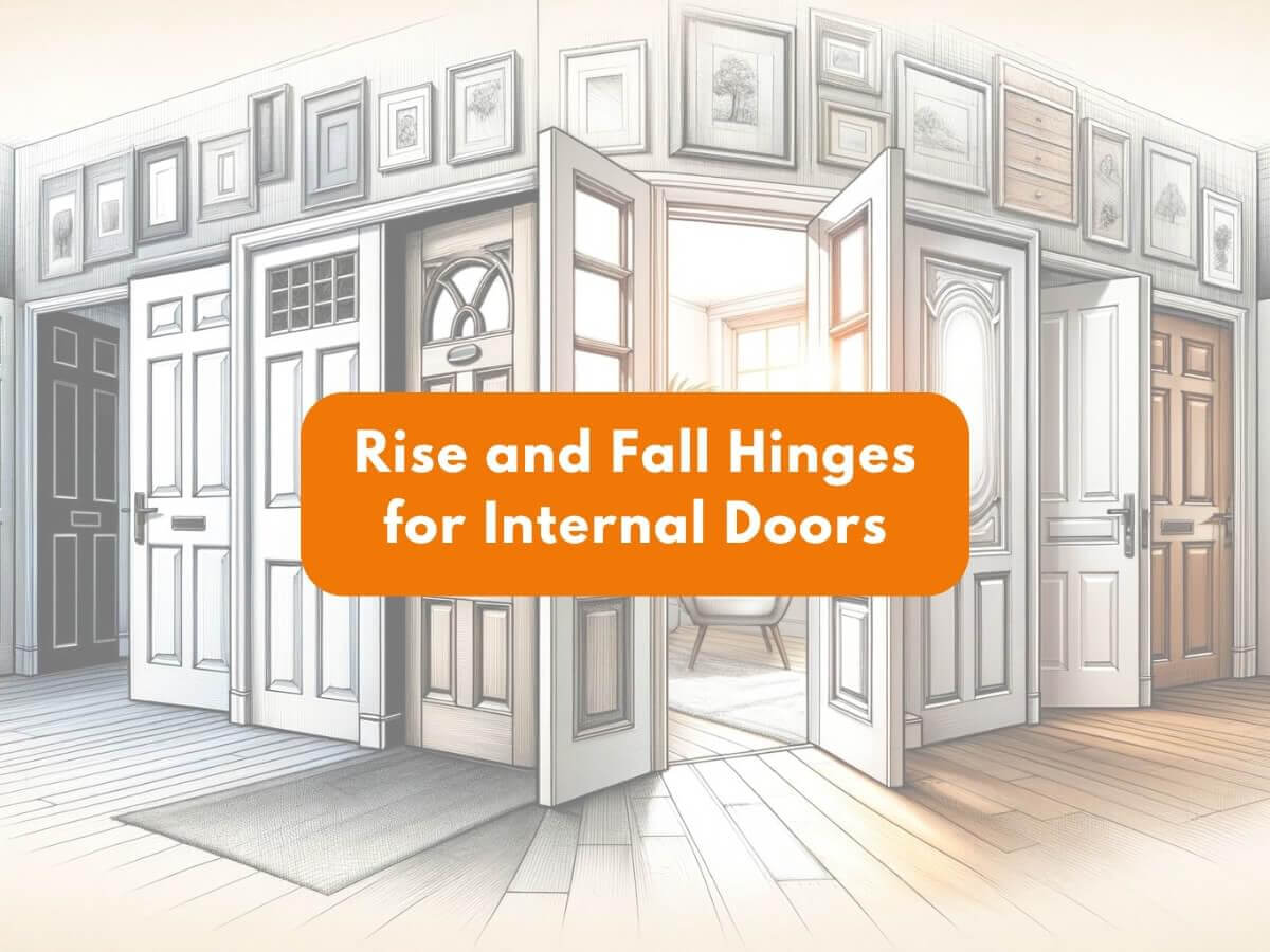 Rise and Fall Hinges for Internal Doors