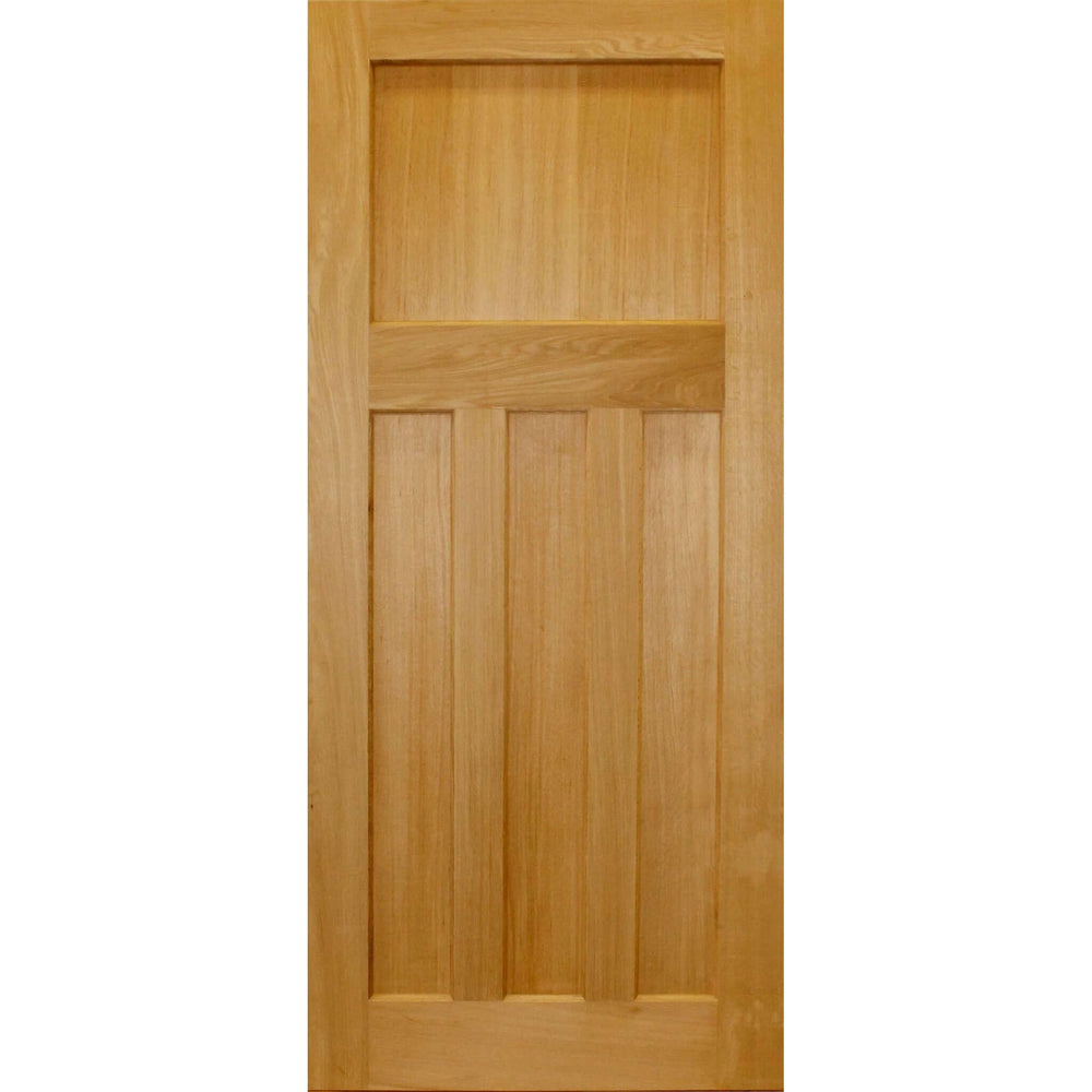 Product 1930s engineered oak internal door with classic panel design