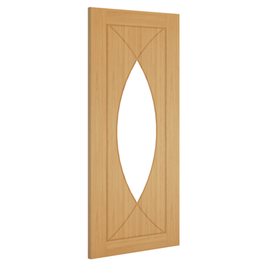 Amalfi Prefinished Oak Glazed Door