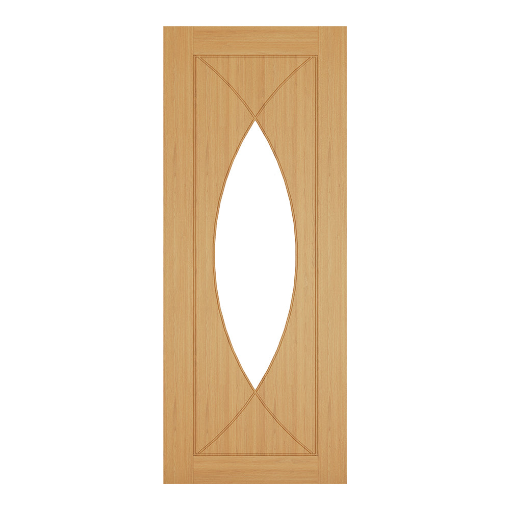 Amalfi Prefinished Oak Glazed Door