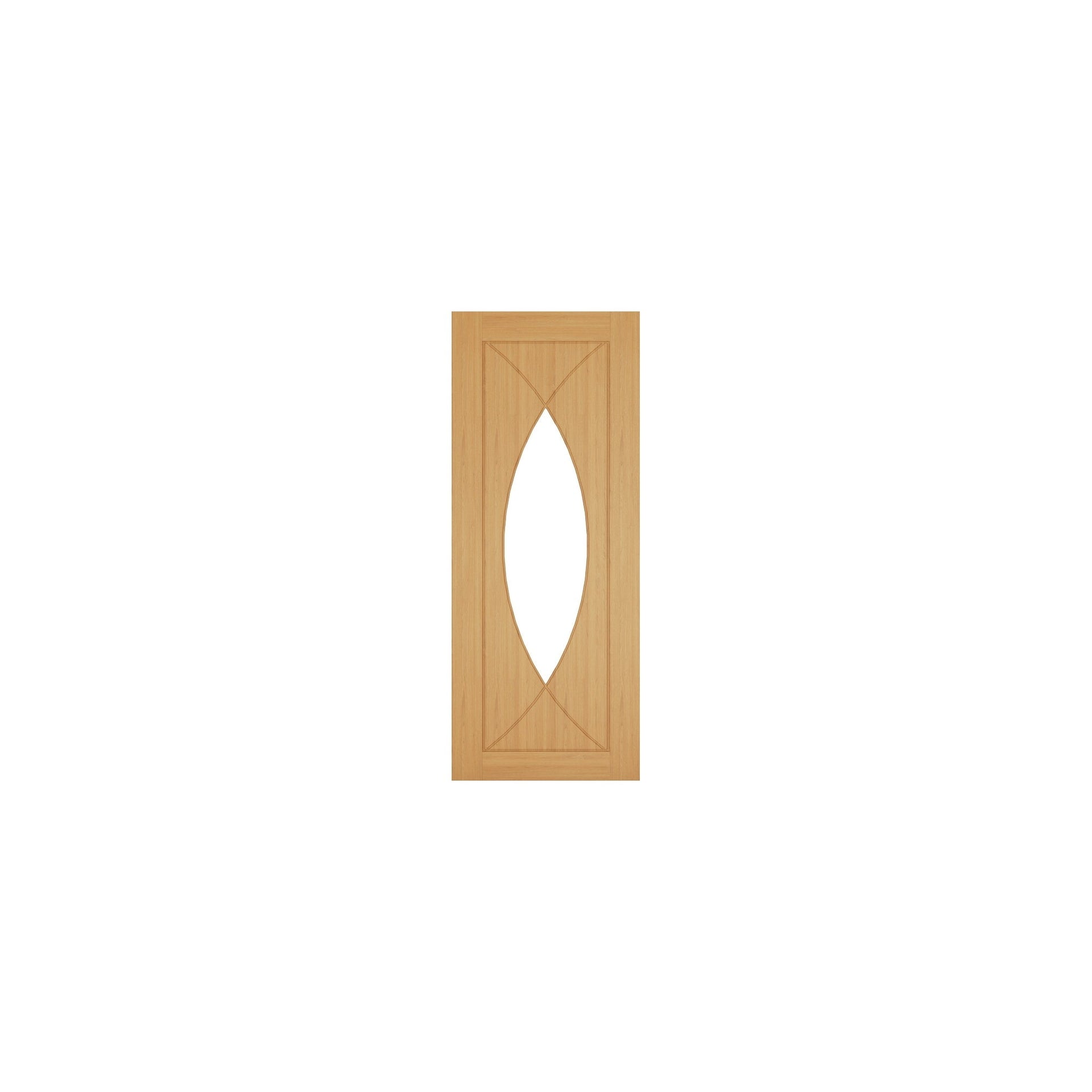 Amalfi Prefinished Oak Glazed Door - Main Product Image
