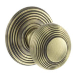 Antique Brass Beehive Door Knobs - Lifestyle Image 1