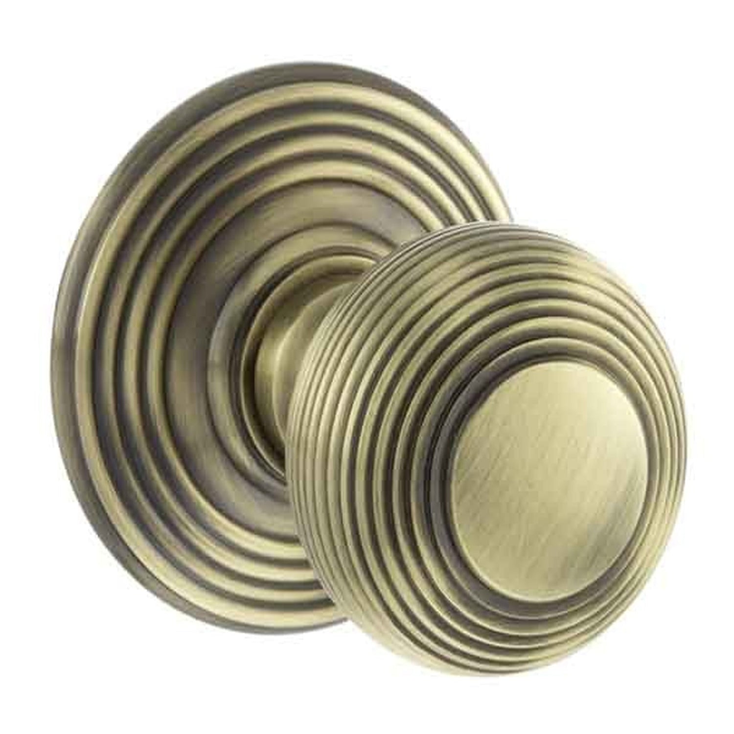 Antique Brass Beehive Door Knobs - Lifestyle Image 1