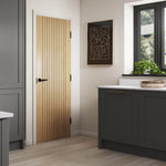 Aria Oak Laminated Internal Fire Door - Lifestyle Image 2