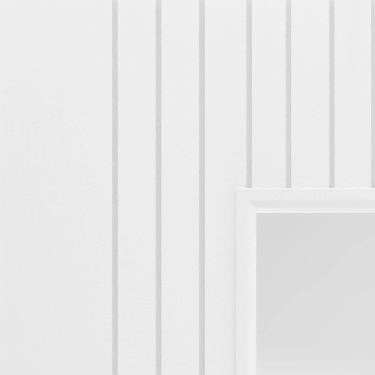 Aria White Primed Clear Glazed Internal Door - Lifestyle Image 2