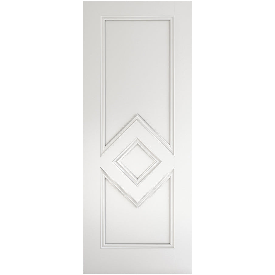 Product white primed Ascot solid internal door with raised panel design