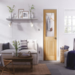 Belize Prefinished Oak 1 Light Glazed Internal Door - Lifestyle Image 1