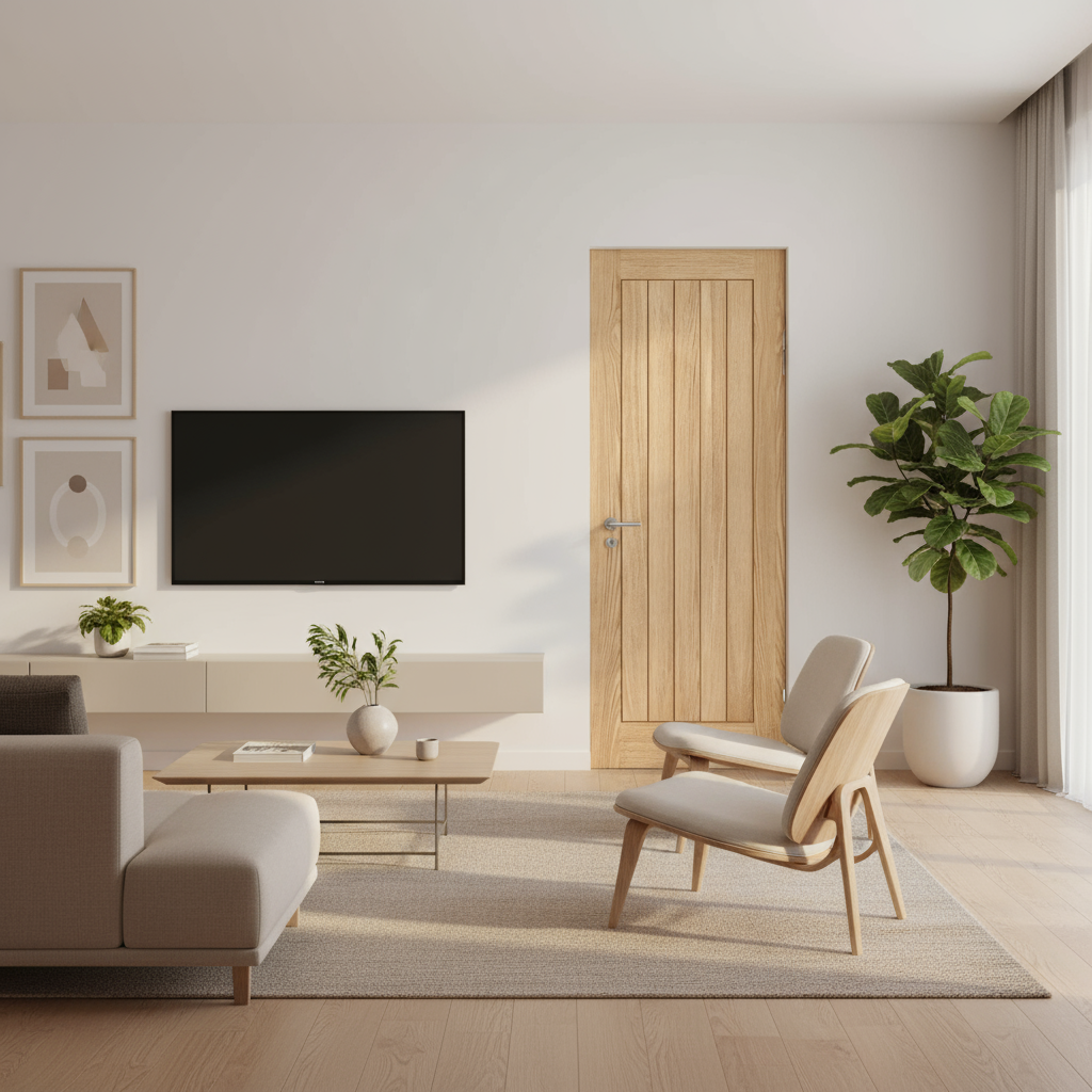 Belize Prefinished Oak Internal Door