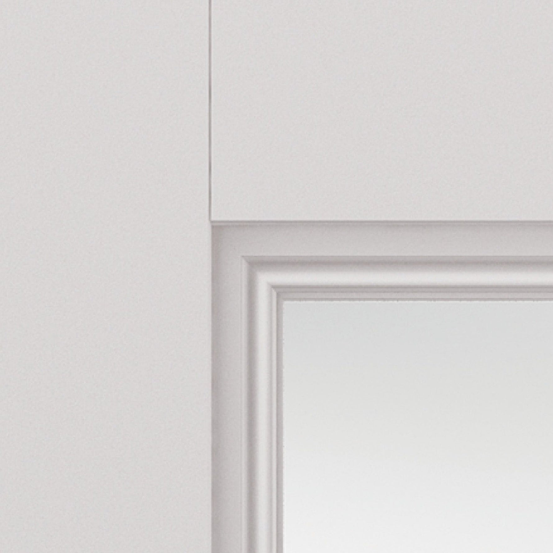 Belton White Primed Clear Glazed Internal Door - Lifestyle Image 2
