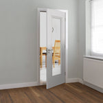Belton White Primed Clear Glazed Internal Door - Lifestyle Image 3