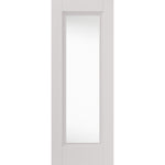 Belton White Primed Clear Glazed Internal Door - Main Product Image