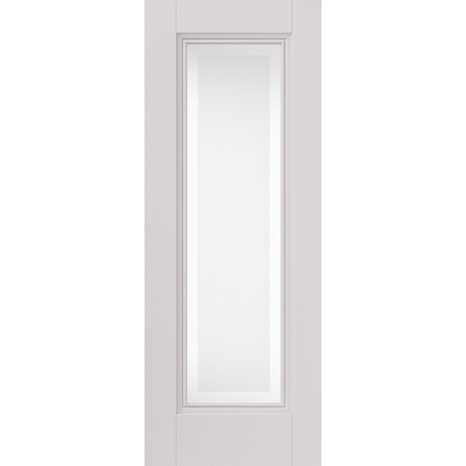 Belton White Primed Obscured Glazed Internal Door - Main Product Image