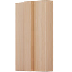 Product prefinished oak bifold frame kit with natural woodgrain finish