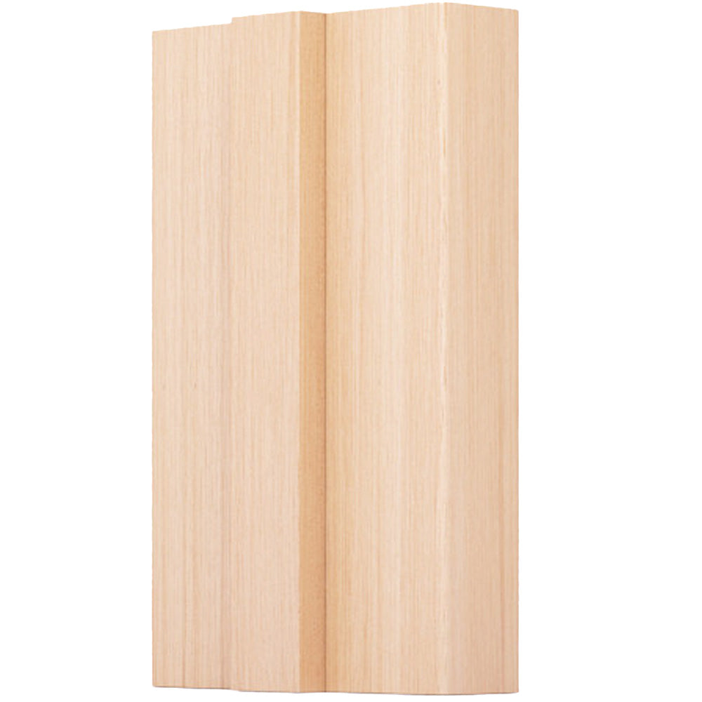 Product unfinished oak bifold frame kit with natural woodgrain finish
