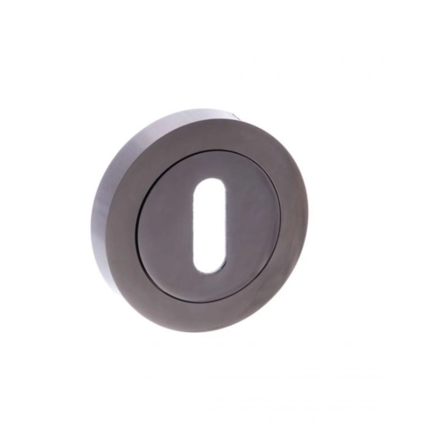 Key Escutcheon Pair On Round Rose
