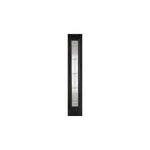Black And White GRP Elegant Sidelight - Main Product Image