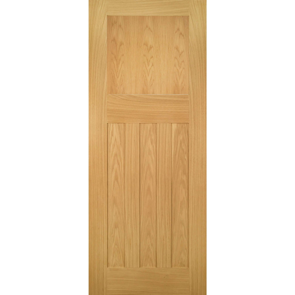 Lifestyle Cambridge 1930s oak veneer door installed in a room