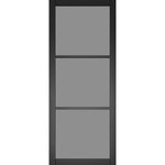 Camden Black Prefinished Tinted Glazed Internal Door - Main Product Image