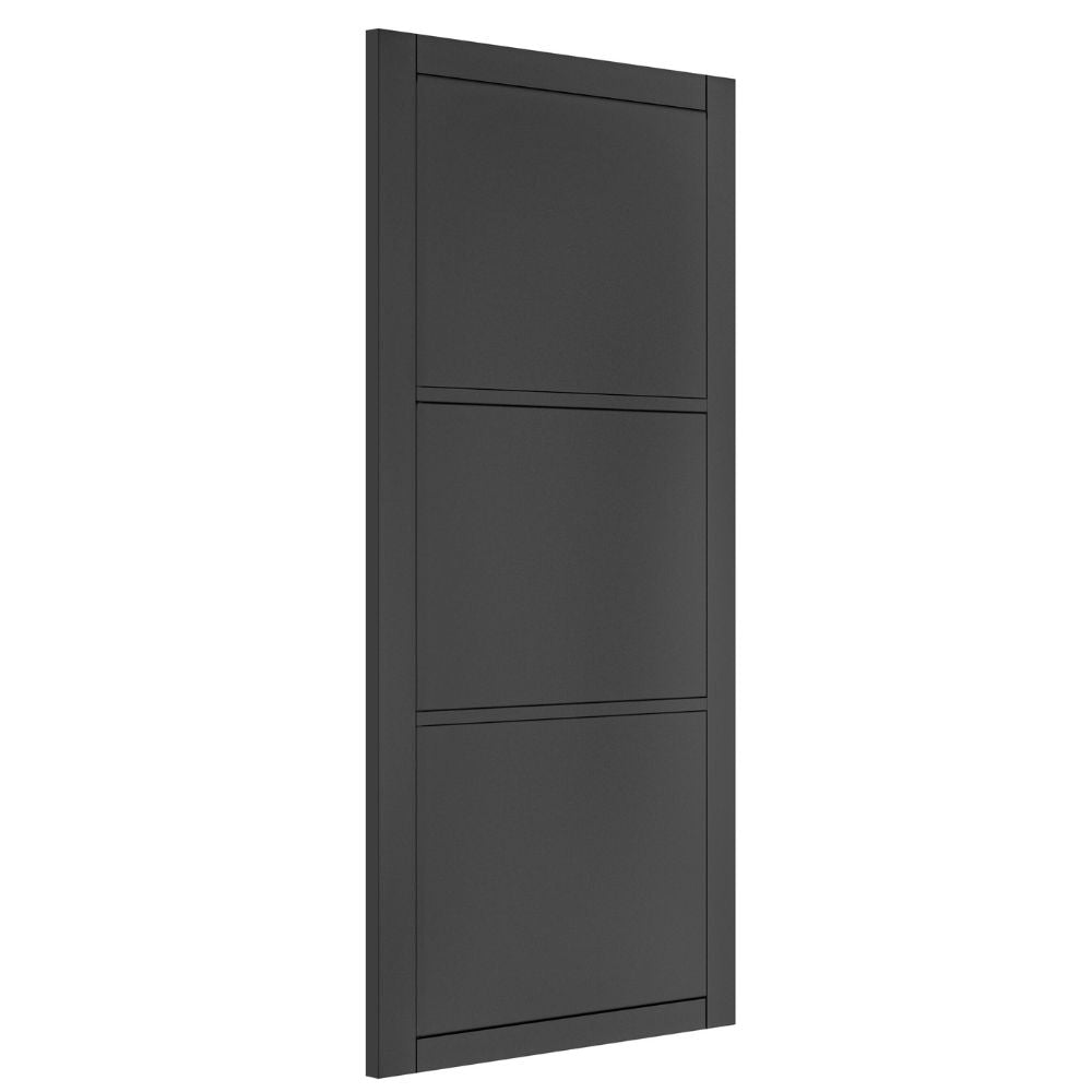 Camden Black Prefinished Internal Door