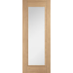 Carini 1L Clear Glazed Oak Door - Main Product Image