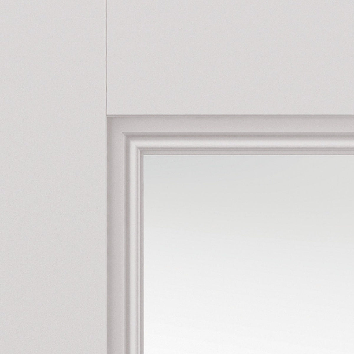 Catton White Primed Clear Glazed Internal Door - Lifestyle Image 3