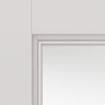 Catton White Primed Clear Glazed Internal Door - Lifestyle Image 3