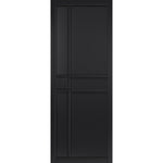 City Black Prefinished Internal Door - Main Product Image