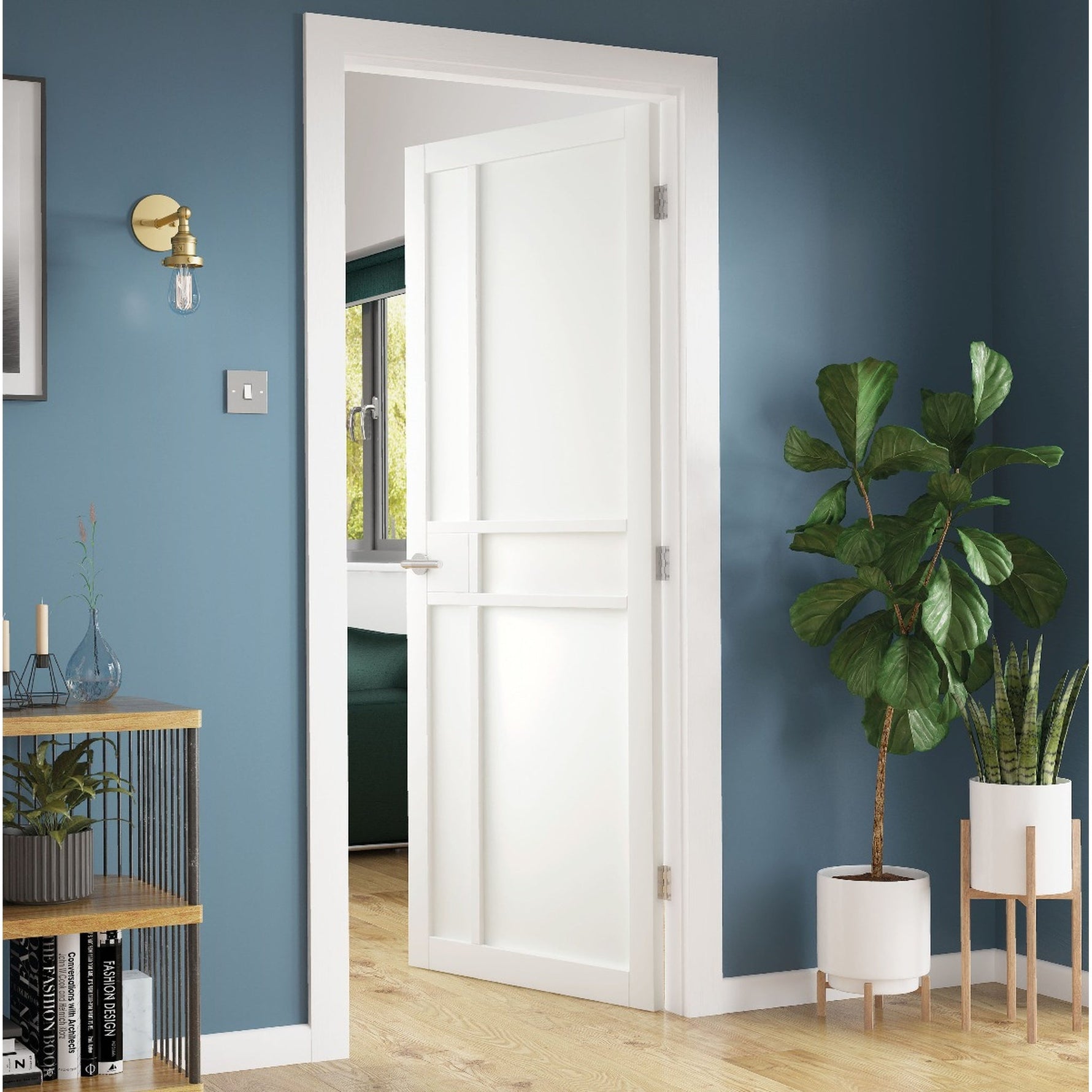 City White Prefinished Internal Door - Lifestyle Image 3