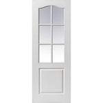 Classique 6 Light White Primed Internal Door - Main Product Image