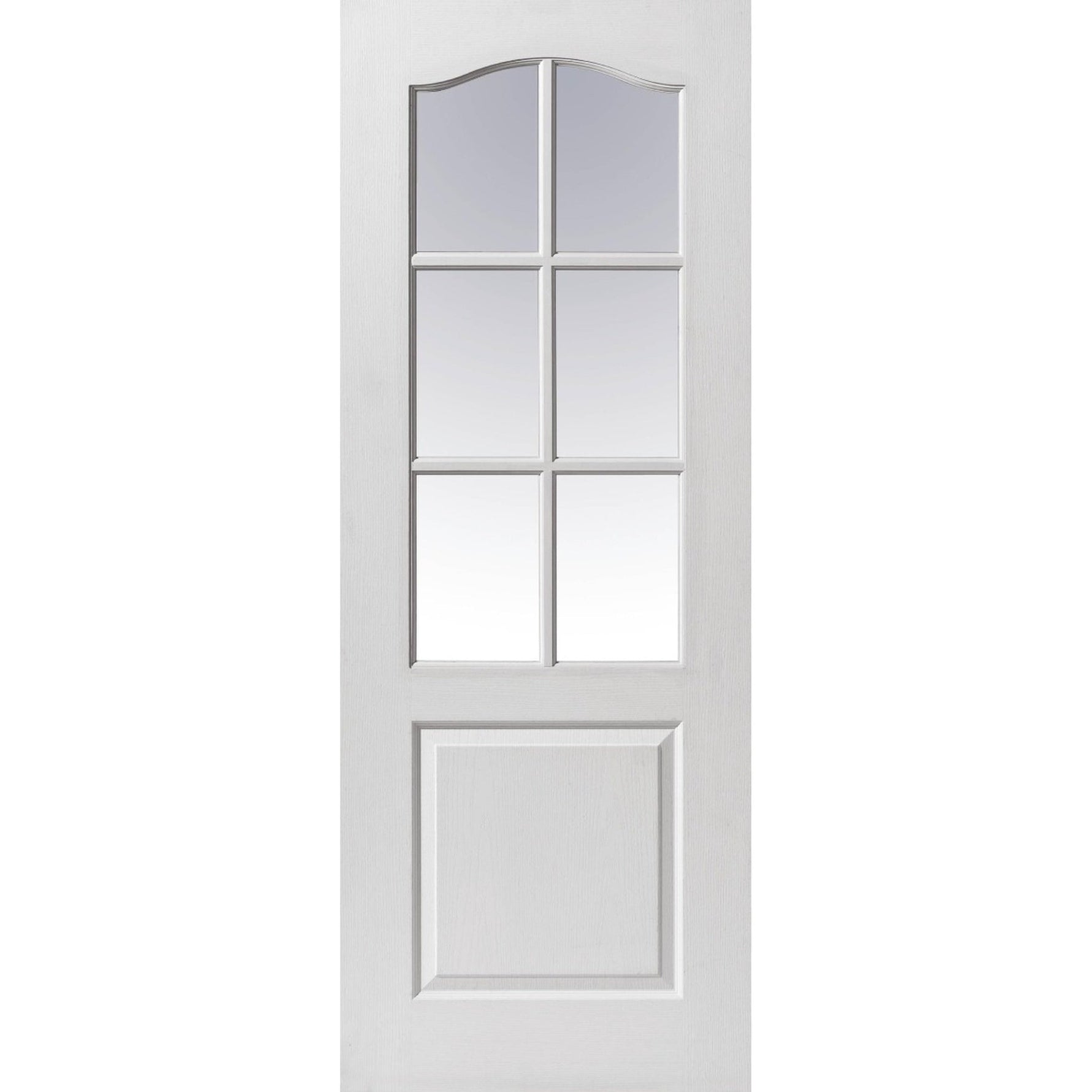 Classique 6 Light White Primed Internal Door - Main Product Image