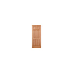 Colonial 6 Panel Hardwood Dowelled External Door - Main Product Image