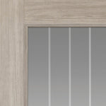 Colorado Light Grey Glazed Laminate Internal Door - Lifestyle Image 3