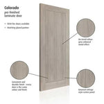 Colorado Light Grey Laminate Internal Door - Lifestyle Image 1
