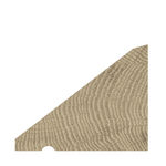 Contemporary oak weather bar profile