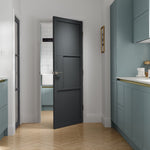 Cosmo Grey Internal Door - Lifestyle Image 1