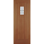 Cottage Leaded Glazed 1L Hardwood External Door - Main Product Image