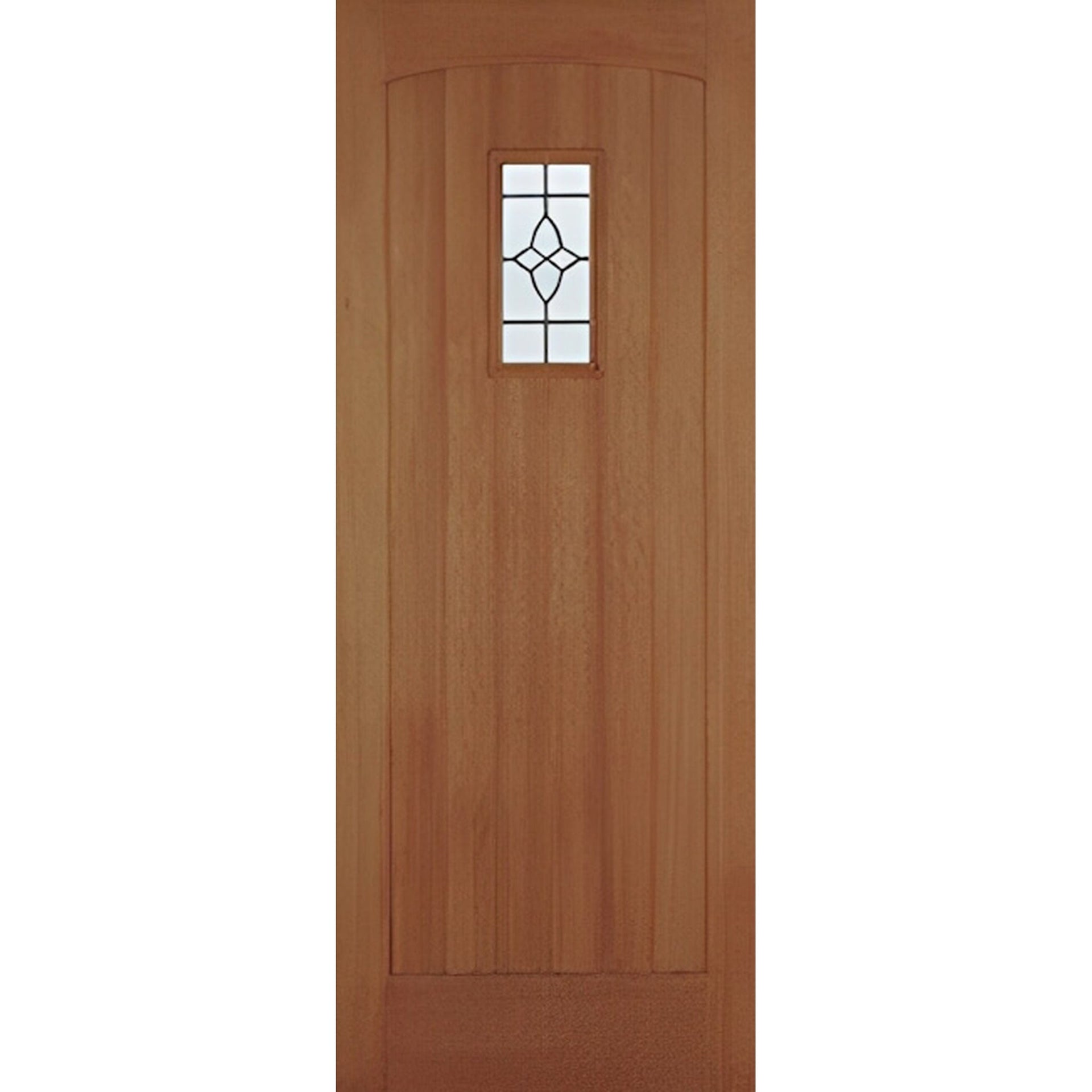 Cottage Leaded Glazed 1L Hardwood External Door - Main Product Image