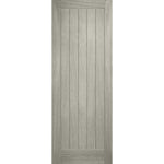 Cottage Light Grey Prefinished Laminate Internal Door - Main Product Image