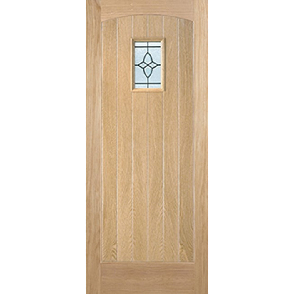 Product cottage oak glazed external door