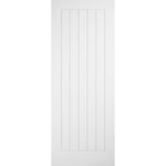 Cottage White Prefinished Laminate Fire Door - Main Product Image