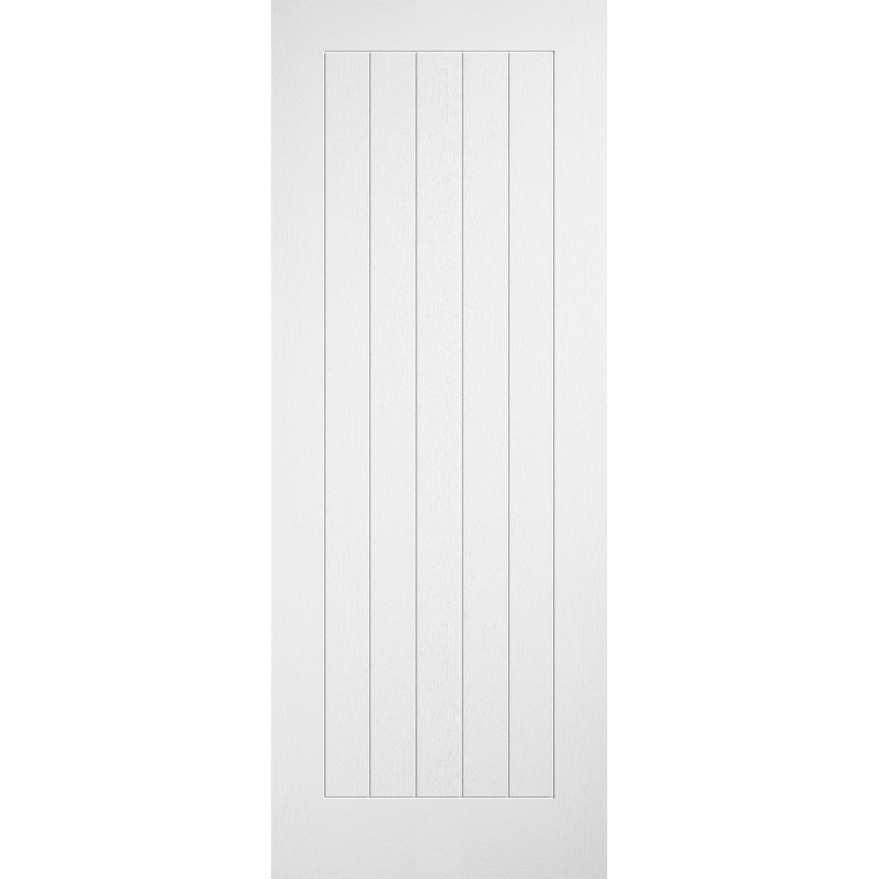 Cottage White Prefinished Laminate Internal Door - Main Product Image