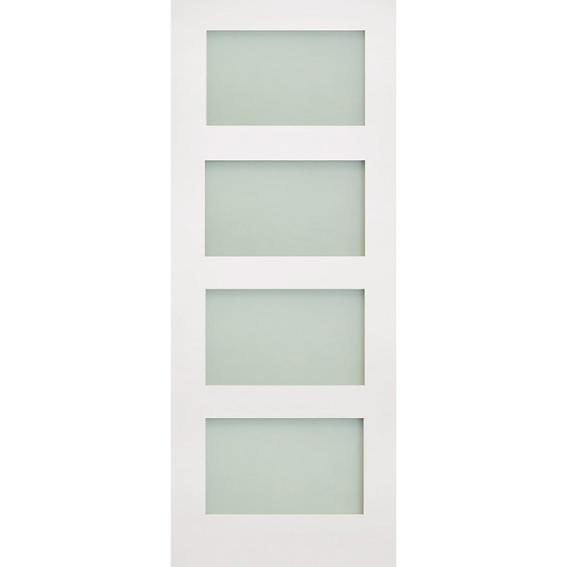 Coventry Internal White Primed Obsured Glazed Door - Main Product Image