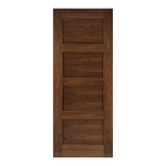 Coventry Pre-Finished Walnut Fire Door - Lifestyle Image 1