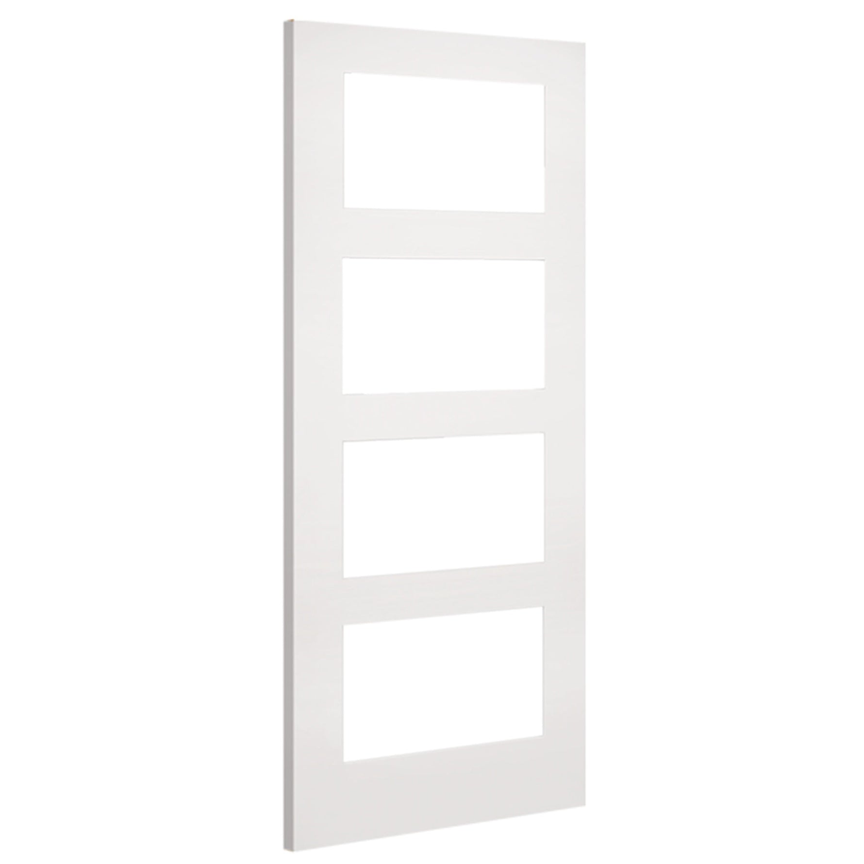 Coventry White Primed Glazed FD30 Fire Door - Lifestyle Image 1
