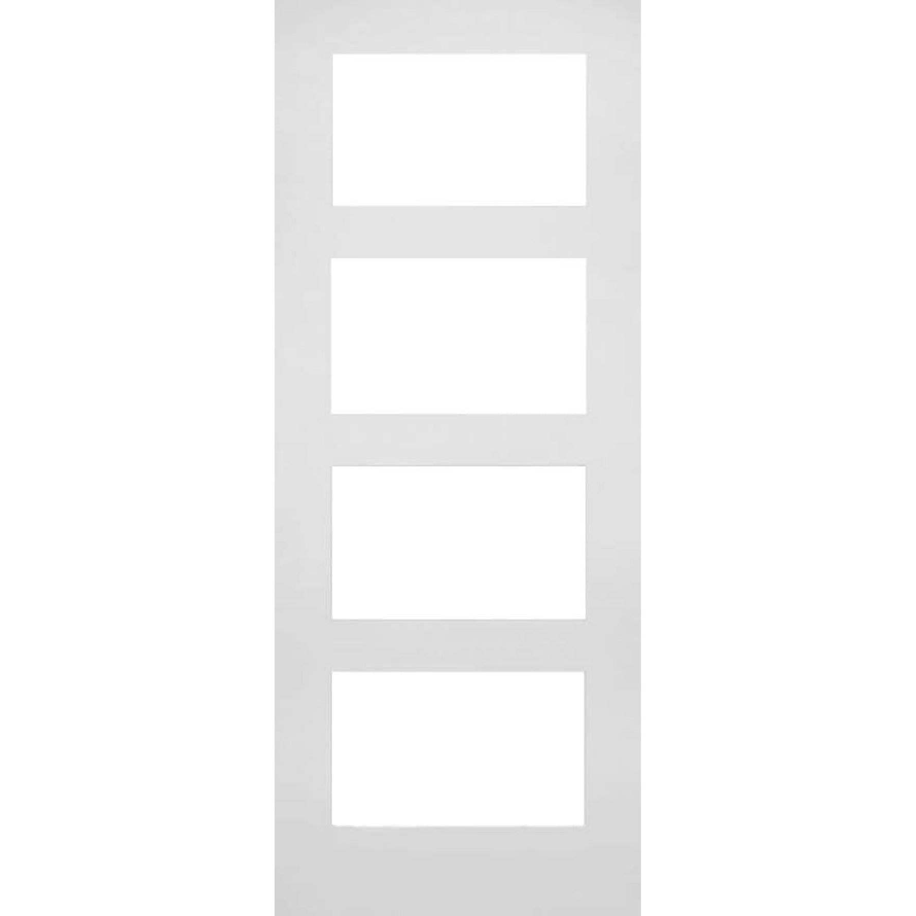 Coventry White Primed Glazed FD30 Fire Door - Main Product Image