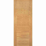 Product Deanta Seville prefinished oak FD60 fire door with horizontal panel design
