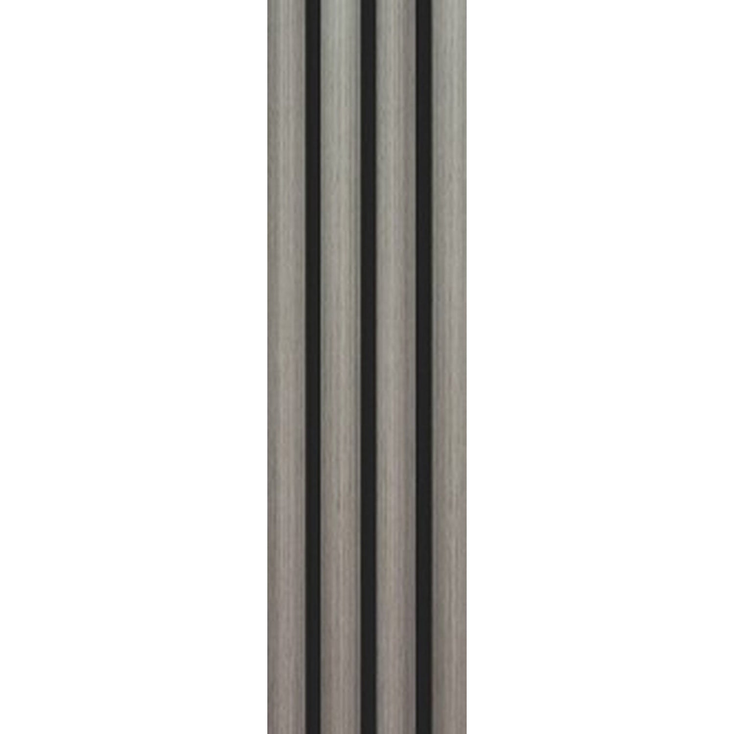 Deanta Acoustic Light Grey Ash Wall Panelling - Lifestyle Image 1