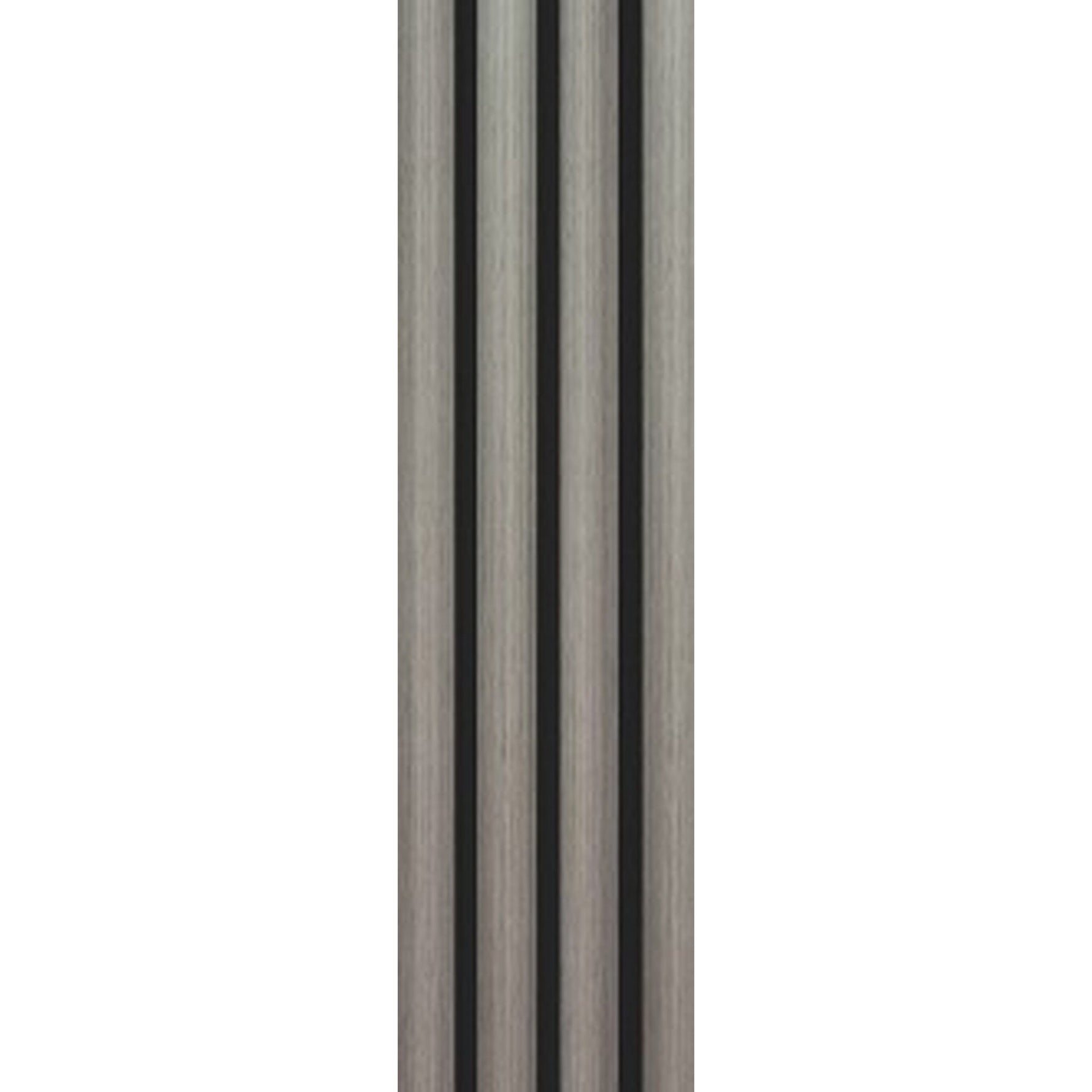 Deanta Acoustic Light Grey Ash Wall Panelling - Lifestyle Image 1