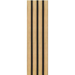 Deanta Acoustic Oak Wall Panelling - Lifestyle Image 1
